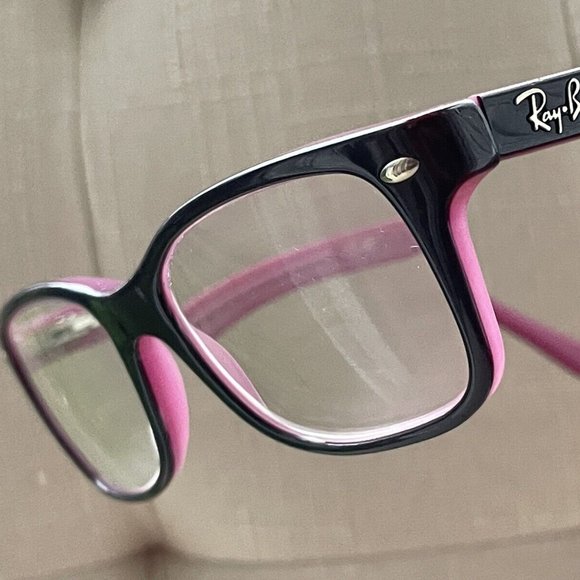 Ray-Ban Women Eyeglasses Dark brown/ Pink Glasses RB1531 48[]16 130 Frame - Picture 1 of 13